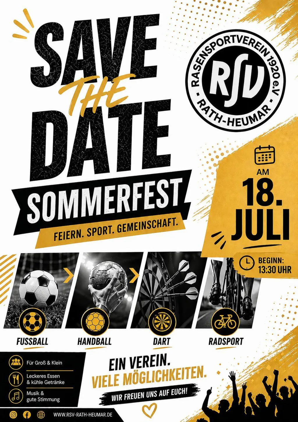 Einladung zum Sommerfest 2026 des RSV Rath-Heumar