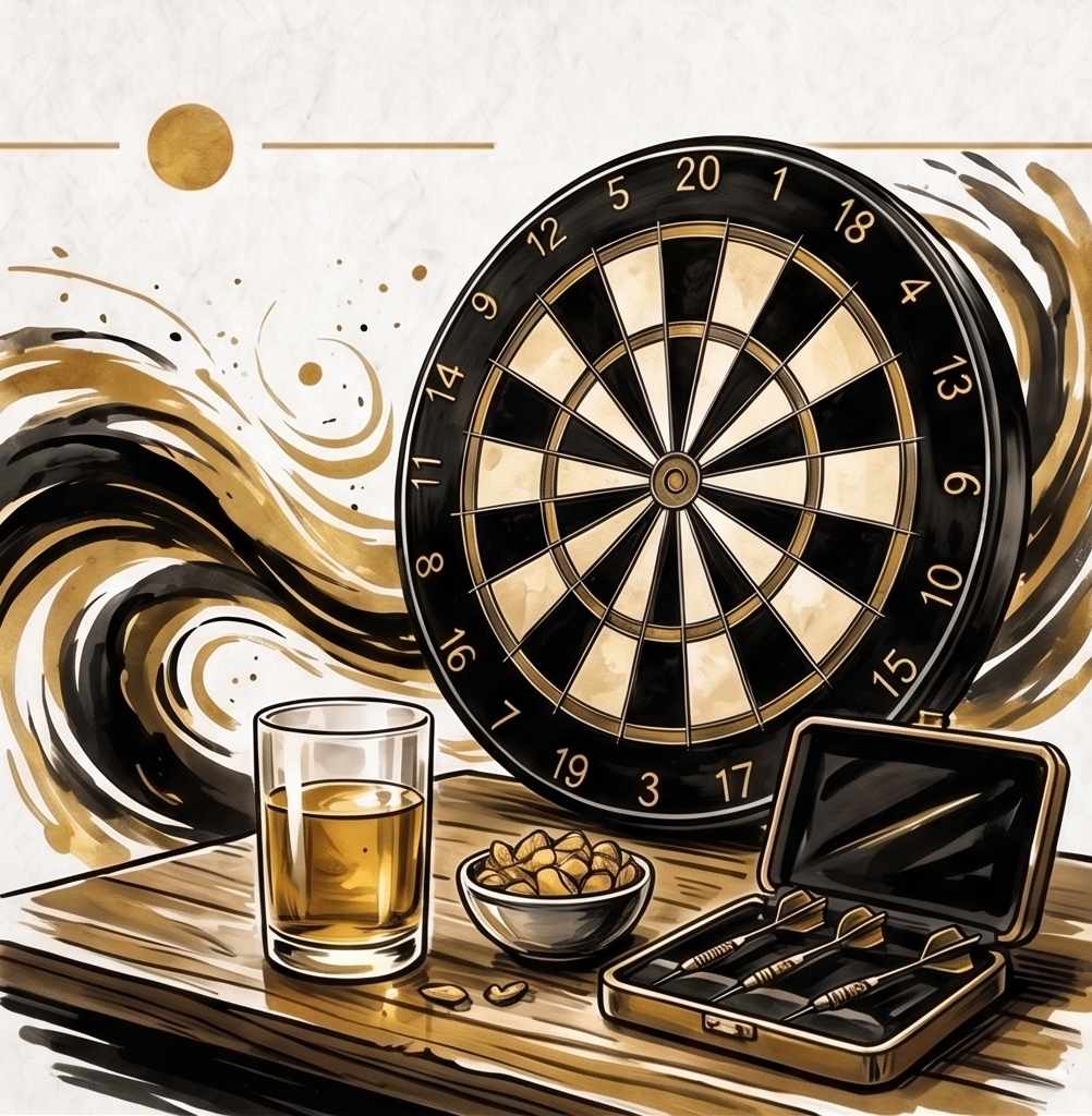 Geselliges Dartspiel im Vereinsheim RSV Rath-Heumar