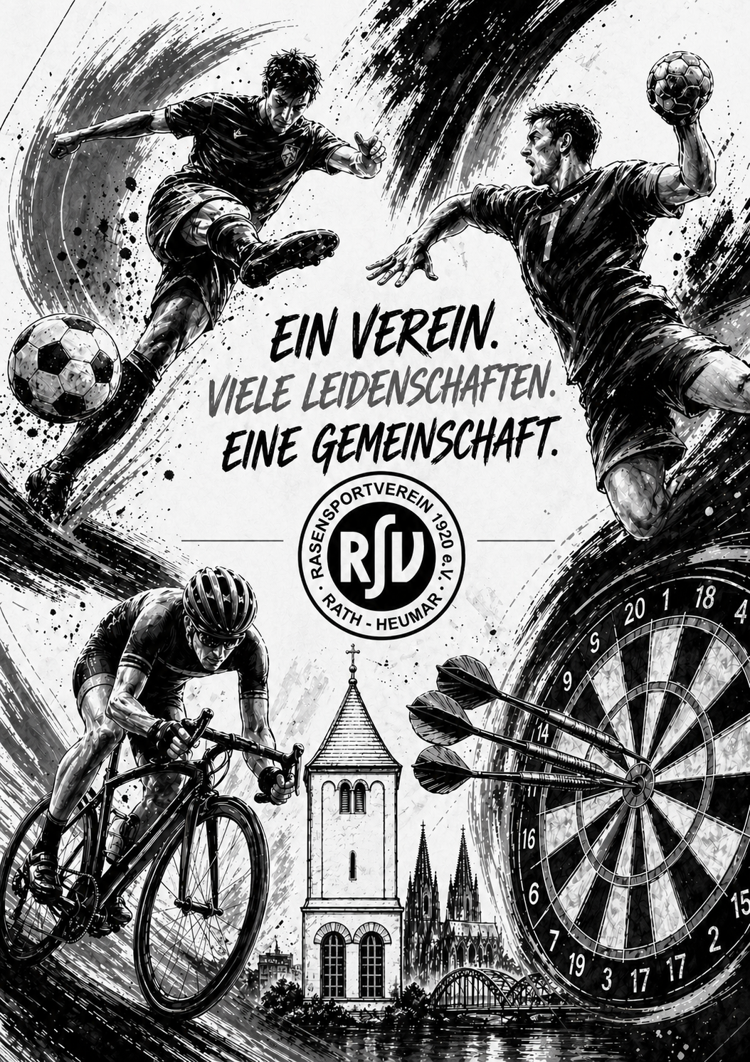 RSV Rath-Heumar – Vereinswappen und Sportarten